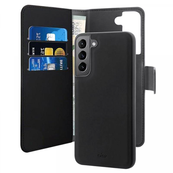 Torbica Puro Book za Samsung S901B Galaxy S22 5G crna