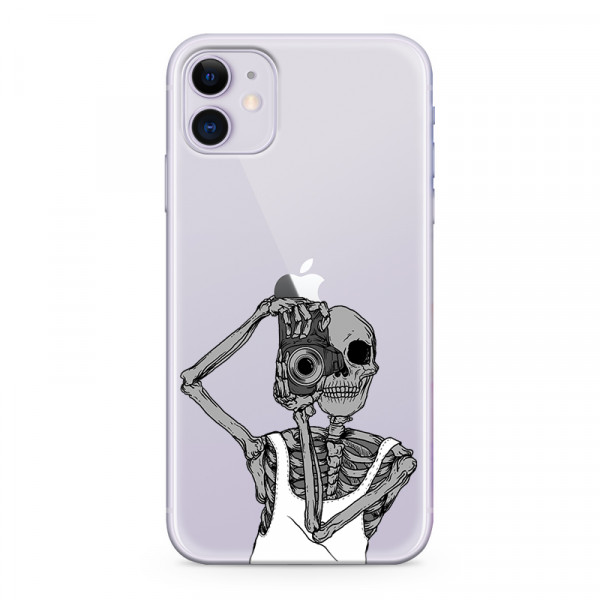 Futrola ULTRA TANKI PRINT CLEAR za iPhone 11 (6.1) ND0302