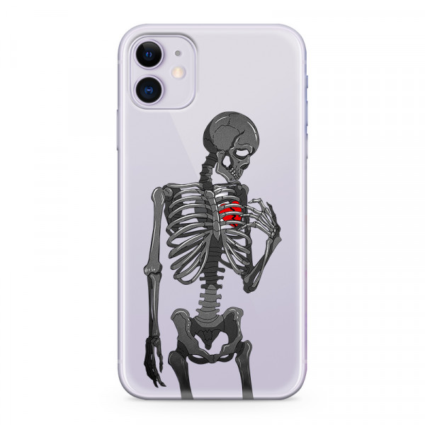 Futrola ULTRA TANKI PRINT CLEAR za iPhone 11 (6.1) ND0303