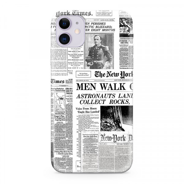 Futrola ULTRA TANKI PRINT CLEAR za iPhone 11 (6.1) ND0294