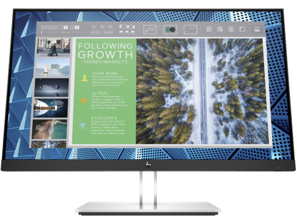 Monitor HP E24q 23.8''IPS2560x144060Hz4msHDMI,DP,VGA, 4 USB-AVESApivot,visina3g
