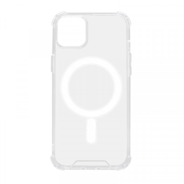 Futrola Crashproof Magnetic Connection za iPhone 13 (6.1) providna