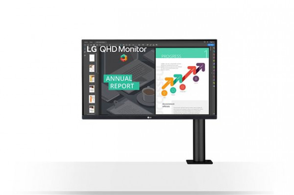 Monitor 27 LG 27QN880-B IPS QHD 5ms Ergo