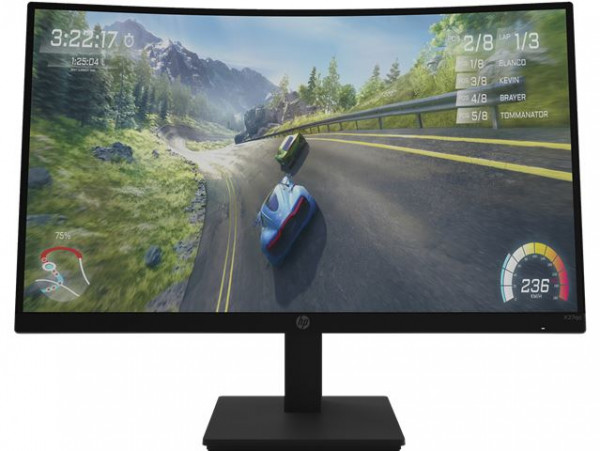 HP MON X27c FHD Curved Gaming Monitor, 32G13AA