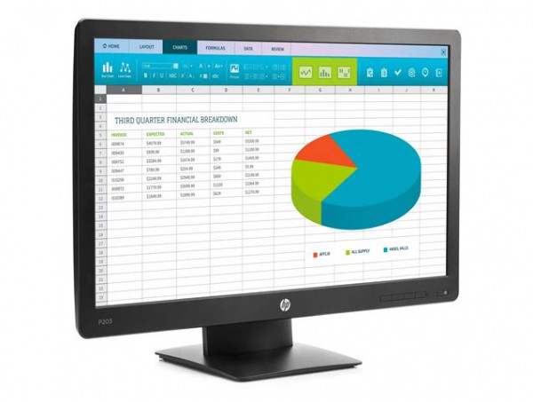 HP MON 20 ProDisplay P203 VGADP, X7R53AA