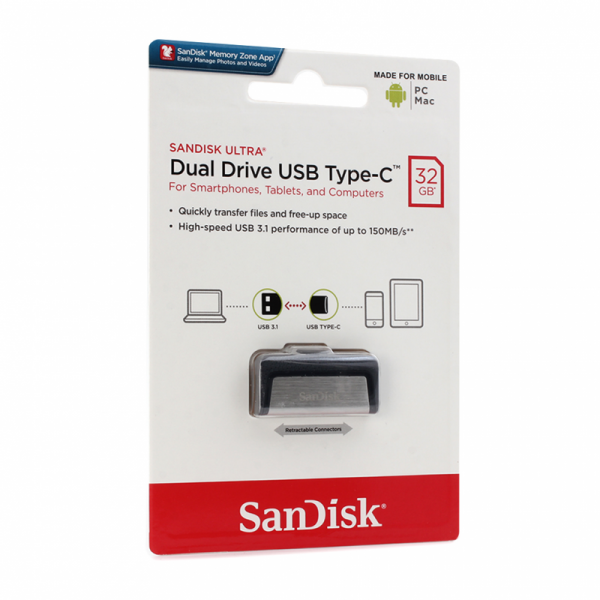 USB Flash memorija SanDisk Ultra 32GB Type C