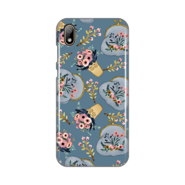 Torbica Silikonska Print za Huawei Y5 2019/Honor 8S 2019/2020 Retro Blue