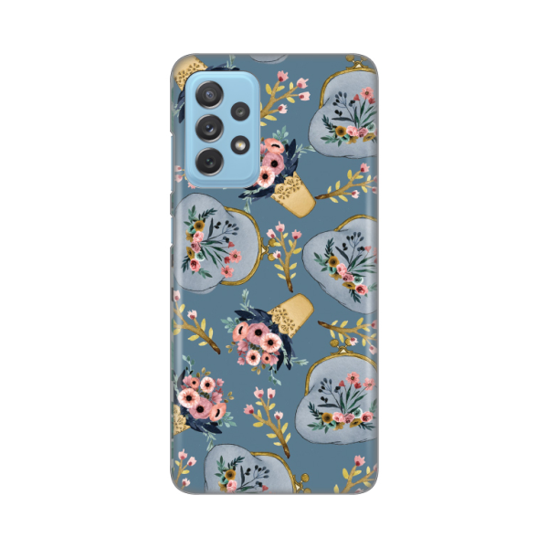 Torbica Silikonska Print za Samsung A725F/A726B Galaxy A72 4G/5G Retro Blue