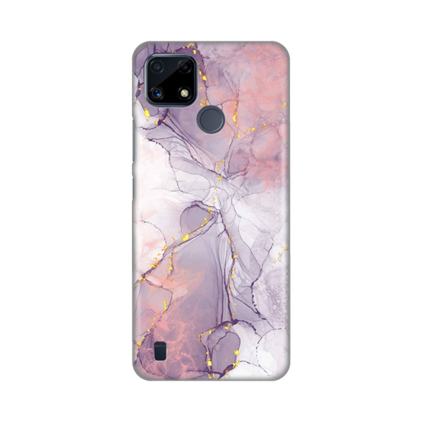 Torbica Silikonska Print za Realme C25/C21Y/C25Y Pink Marble
