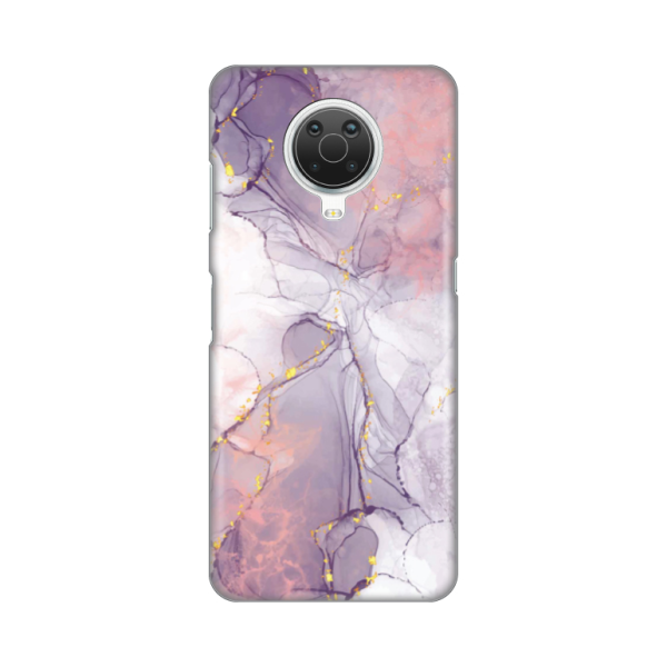 Torbica Silikonska Print za Nokia G10/G20 Pink Marble