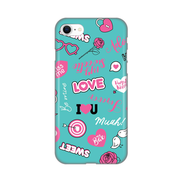 Torbica Silikonska Print za iPhone 7/8/SE 2020/2022 Love