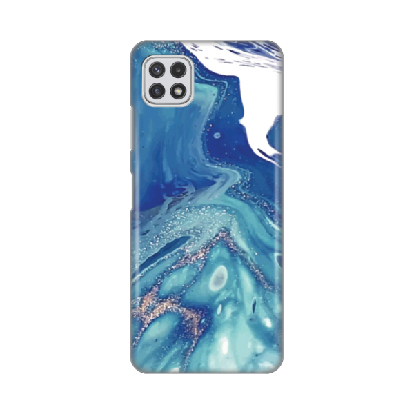 Torbica Silikonska Print za Samsung A22 5G Blue Marble