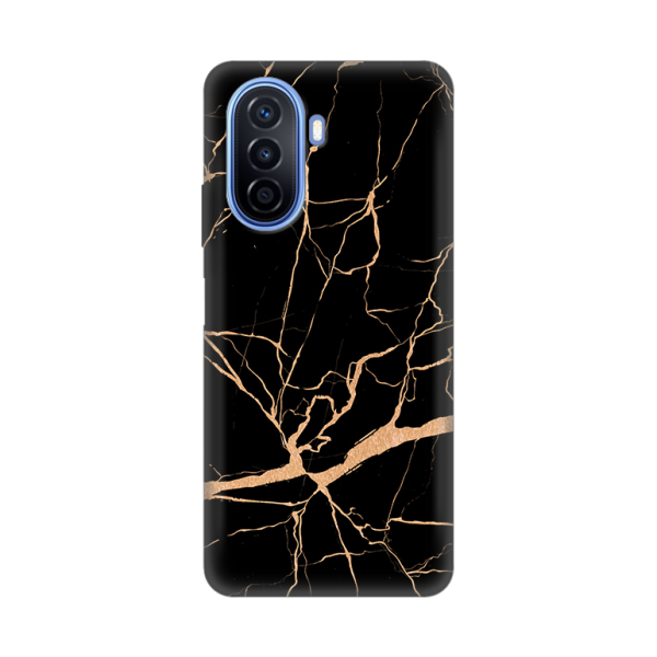 Torbica Silikonska Print za Huawei Y70/Y70 Plus All Black