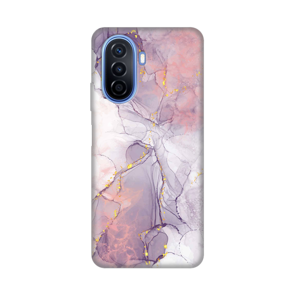 Torbica Silikonska Print za Huawei Y70/Y70 Plus Pink Marble