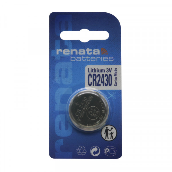 Baterija litijum dugmasta CR2430 1/1 Renata