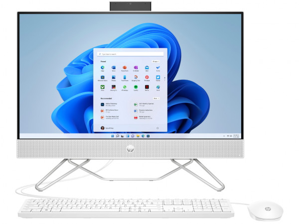 Računar HP 24-cb0004nh AiO/DOS/23.8'' FHD AG IPS Touch/Ryzen 5-5500U/8GB/512GB/EN/bela