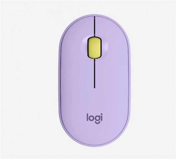 MIŠ LOGITECH M350 Pebble wireless LAVANDER LEMONADE
