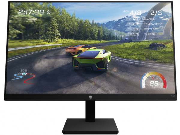 Monitor HP X32 Gaming 31.5'' IPS 2560x1440 165Hz 1ms HDMI,DP FreeSync VESA visina 2g