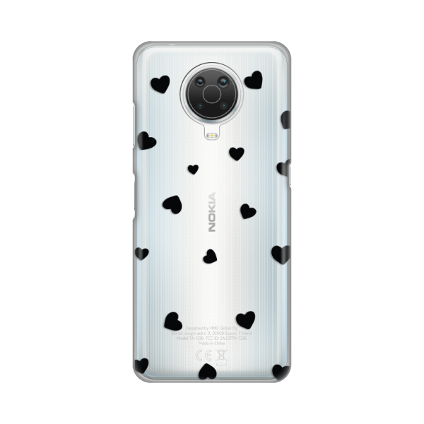 Torbica Silikonska Print Skin za Nokia G10/G20 Hearts