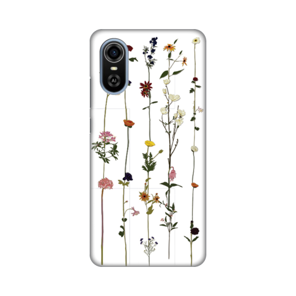 Torbica Silikonska Print Skin za ZTE Blade A31 Plus Flower