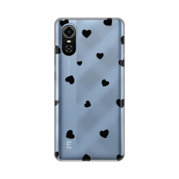 Torbica Silikonska Print Skin za ZTE blade A31 Plus Heart