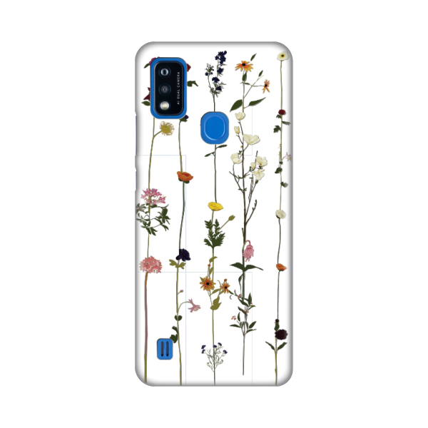 Torbica Silikonska Print Skin za ZTE Blade A51 Flower