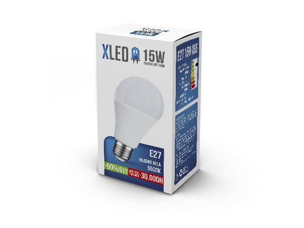 XLED Led Sijalica, E27 -15W, 220V, Hladno bela, 5500K, 1400Lm