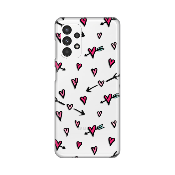 Torbica Silikonska Print Skin za Samsung A135F Galaxy A13 4G Heart Pattern