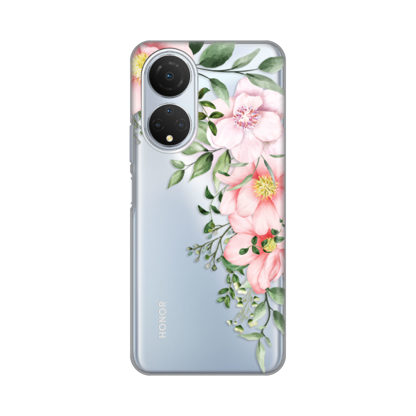 Torbica Silikonska Print Skin za Honor X7 Gentle Rose Pattern