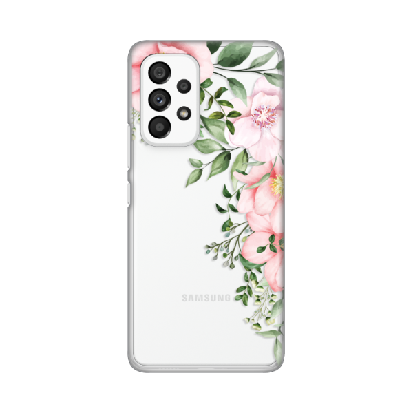 Torbica Silikonska Print Skin za Samsung A536B Galaxy A53 5G Gentle Rose Pattern