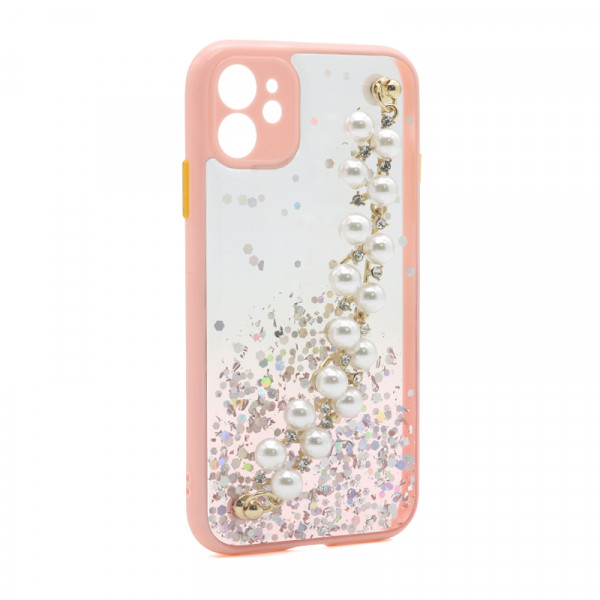 Futrola Pearls za iPhone 11 (6.1) pink