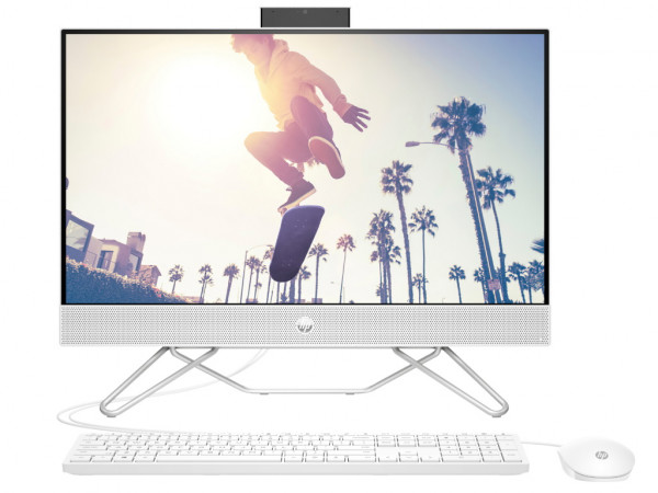 Računar HP  24-cb0054ny AiO DOS 23.8'' FHD AG IPS Ryzen 3-5300U 8GB 512GB bela