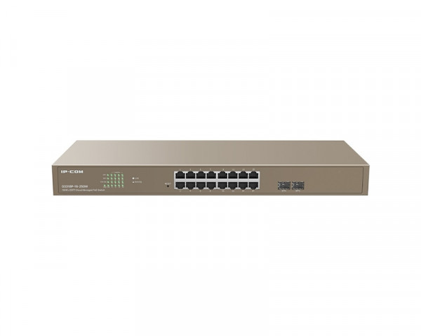 IP-COM G3318P-16-250W 16GE+2SFP Cloud Managed PoE Switch