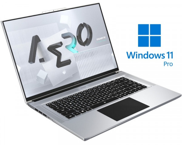 GIGABYTE AERO 16 KE5 16'' 4K OLED i7-12700H 16GB 1TB SSD GeForce RTX 3060 6GB Backlit Win11Pro sivi