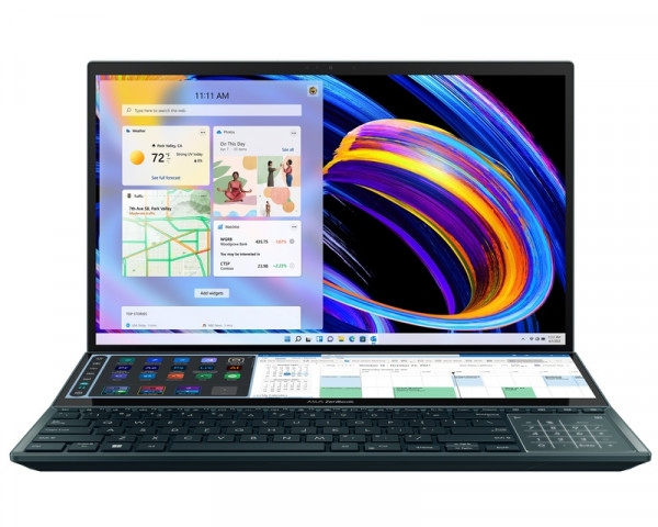ASUS ZenBook Pro Duo 15 OLED UX582ZM-OLED-H741X (15.6'' 4K OLED, i7 12700H, 32GB, SSD 1TB, RTX 3060, Win11 Pro)