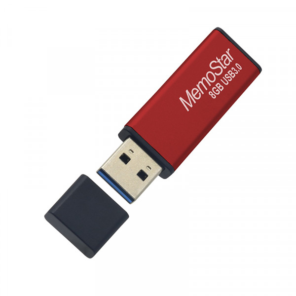 USB Flash memorija MemoStar 8GB SLIM 3.0 crvena