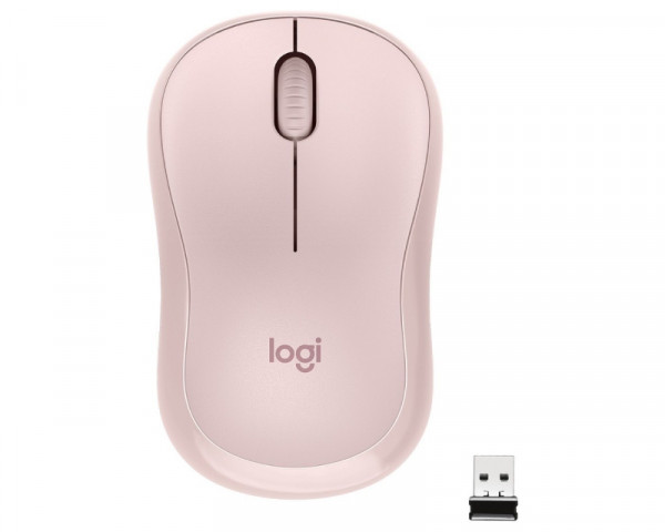 LOGITECH M220 Silent Wireless roze miš