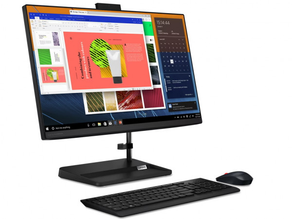 Računar LENOVO 24ALC6 AIO DOS/23.8''FHD/Ryzen 5-5500U/8GB/512GB SSD/UHD/USB miš i tastataura UK EN/cr