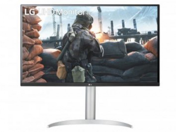 Monitor LG 32UP550N-W 31.5''/VA/3840x2160/60Hz/4ms GtG/HDMIx2,DP,USB/freesync/visina/VESA/srebrna