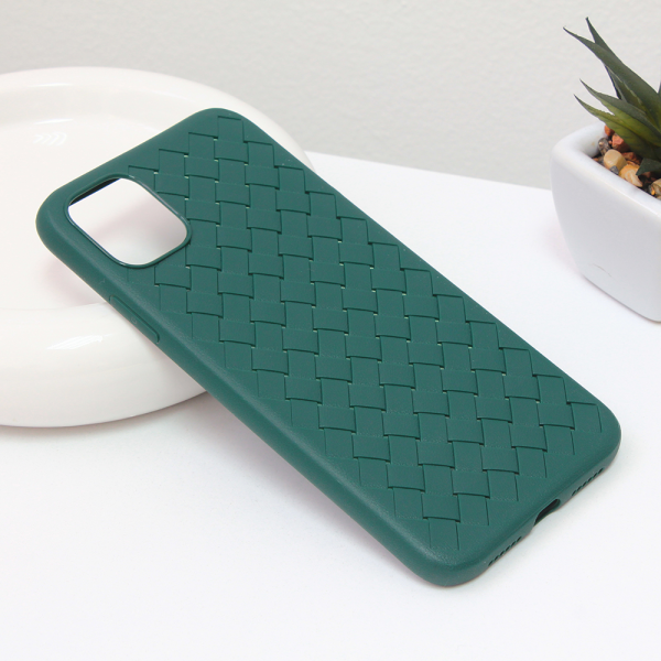 Torbica Weave case za iPhone 11 6.1 zelena