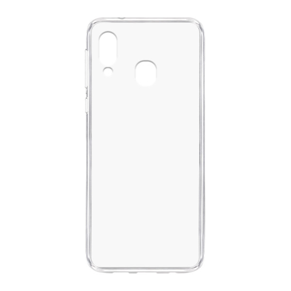 Futrola ULTRA TANKI PROTECT silikon za Samsung A202F Galaxy A20e providna (bela)