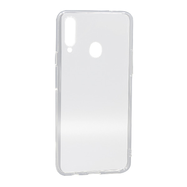 Futrola ULTRA TANKI PROTECT silikon za Samsung A207F Galaxy A20s providna (bela)