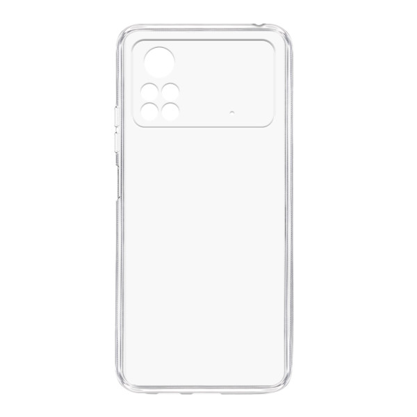 Futrola ULTRA TANKI PROTECT silikon za Xiaomi Poco M4 Pro 4G providna (bela)