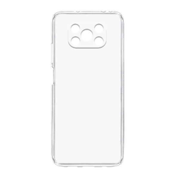Futrola ULTRA TANKI PROTECT silikon za Xiaomi Poco X3 Pro/Poco X3 NFC providna (bela)