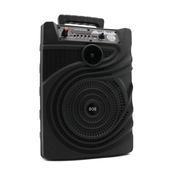 Zvucnik Bluetooth 808 veliki crni