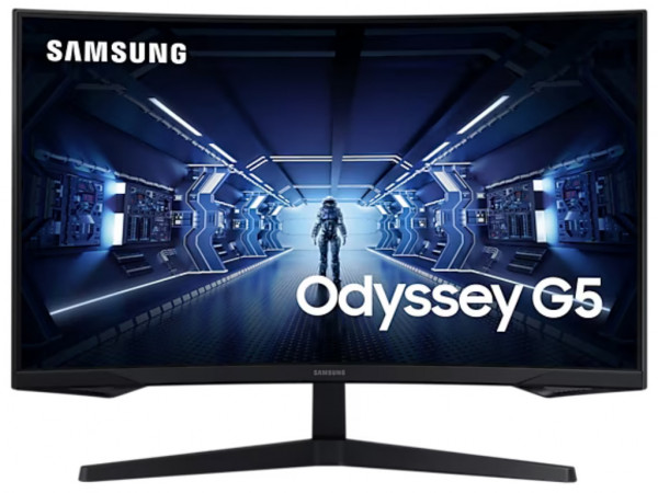 Monitor SAMSUNG LC32G55TQBUXEN 31.5''/VA,zakrivljen/2560x1440/144Hz/1ms MPRT/HDMI,DP/Freesync/VESA