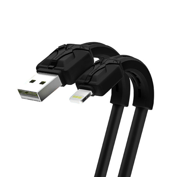 USB data kabal Moxom MX-CB14 za Iphone lightning 1m crni