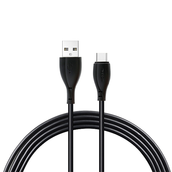 USB data kabal Moxom CC-64 FAST Type C 1m crni