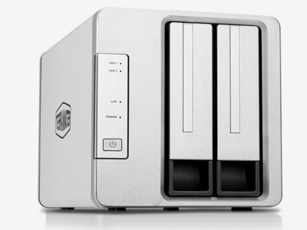NAS TERRAMASTER F2-211/2-Bay/ Intel Celeron J3355/Dual core 2.0GHz/2GB/LAN x 2