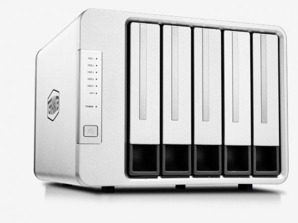 NAS TERRAMASTER F5-211/5-Bay/Intel Celeron J3355/Dual core 2.0GHz/2GB/LAN x 2